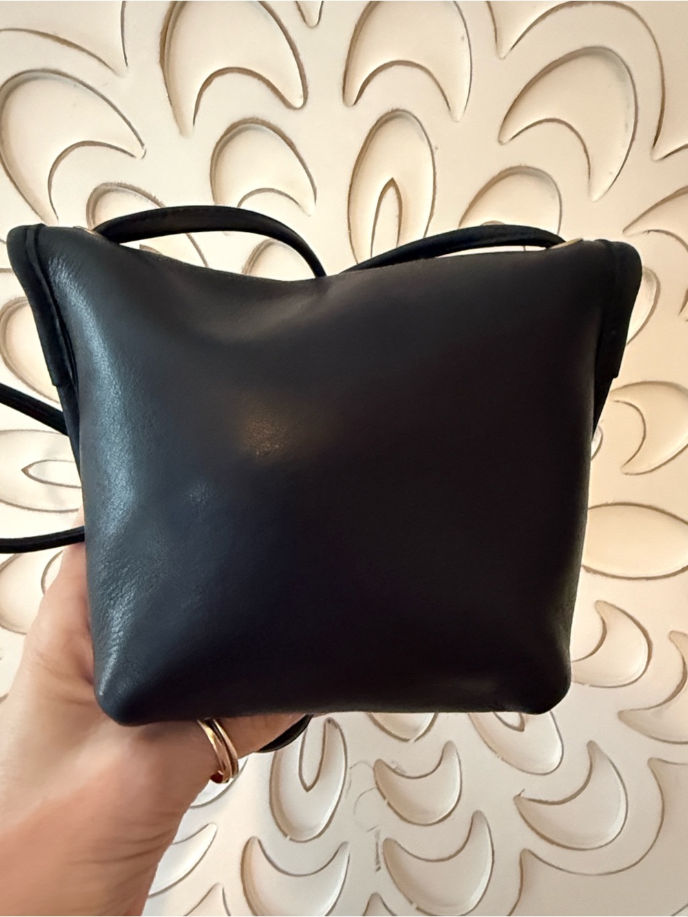 COACH Everett Small Black Crossbody Purse Handbag 9934 - Picture 5 of 10
